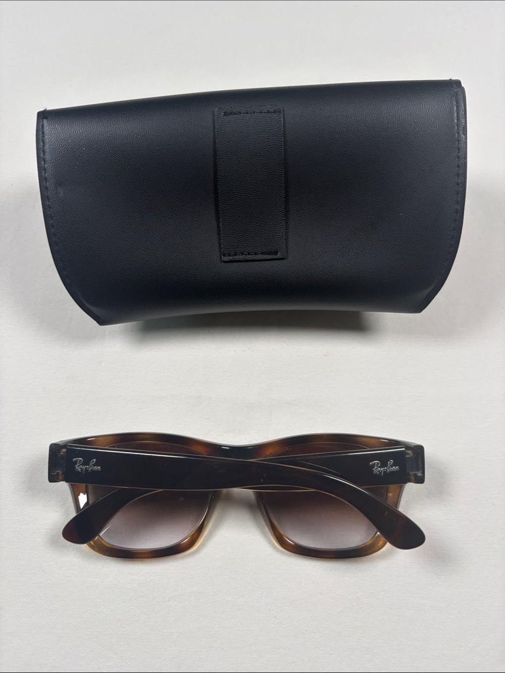 Ray-Ban Women's Tortoiseshell Sunglasses with Brown Gradient Lenses - Picture 2 of 8